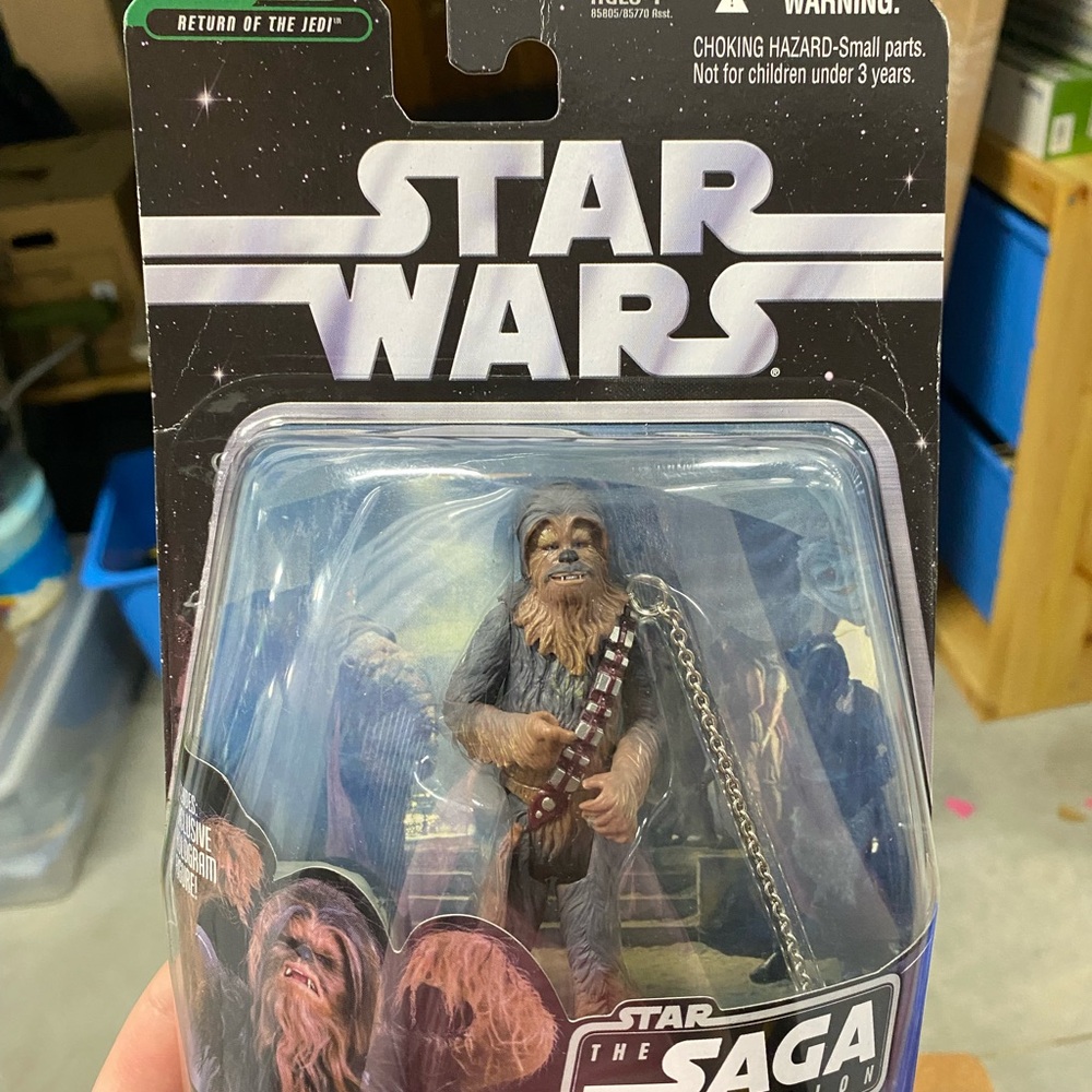 Star Wars Saga Collection Chewbacca Figure with Chain